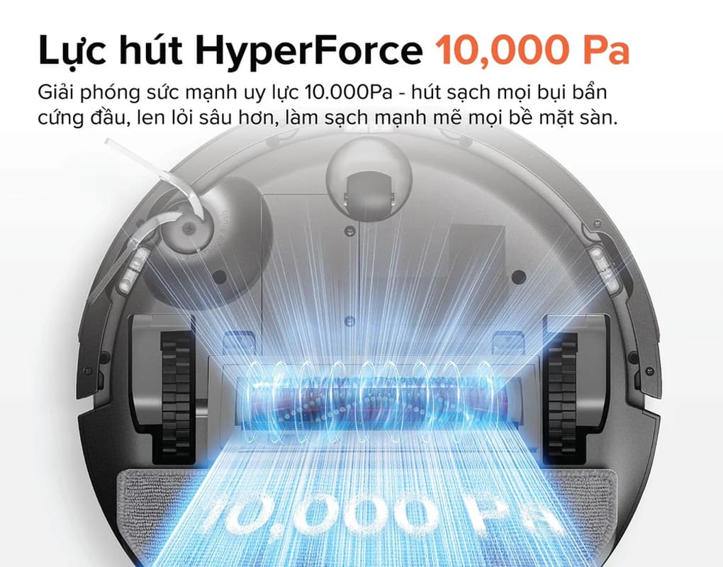 Robot hút bụi lau nhà Roborock Q7TF (Plus) - Đen